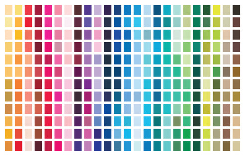 100 étiquettes universelles colorées 210x297mm, sur 100 feuilles Din A4, mates, autocollantes EW1-20