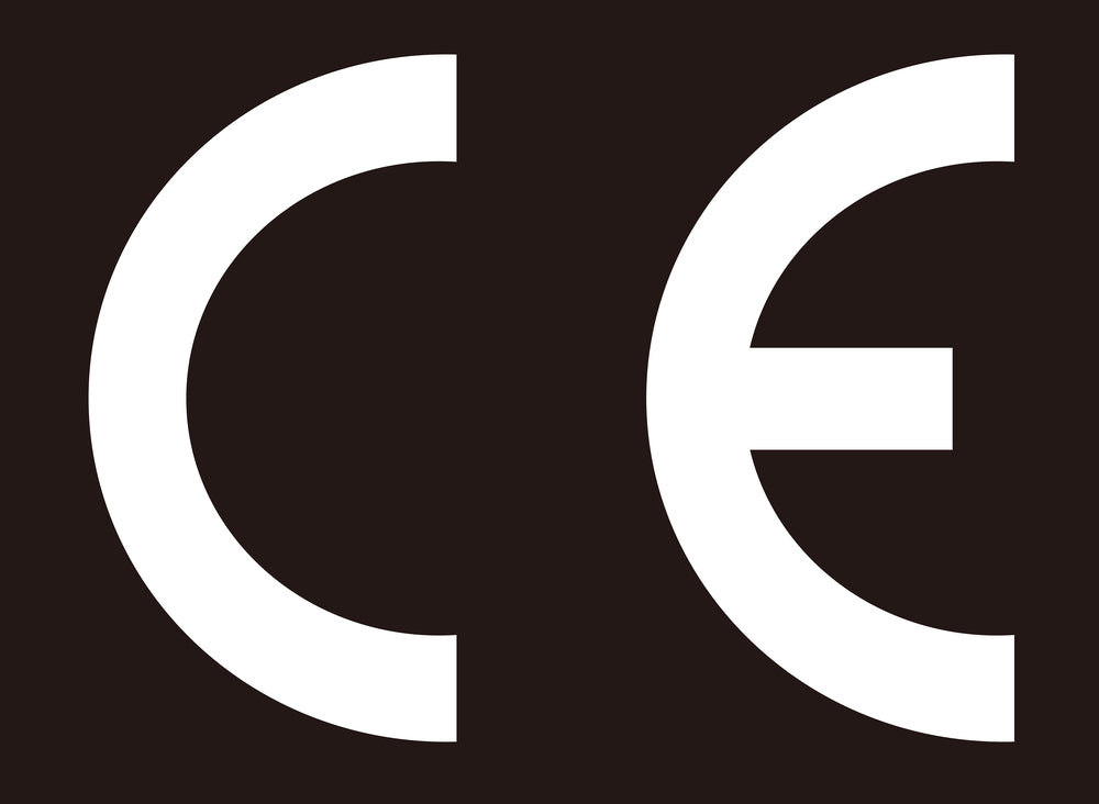 1000 autocollants CE pour marquage d'appareils électriques 12 à 60 mm ES-CE88
