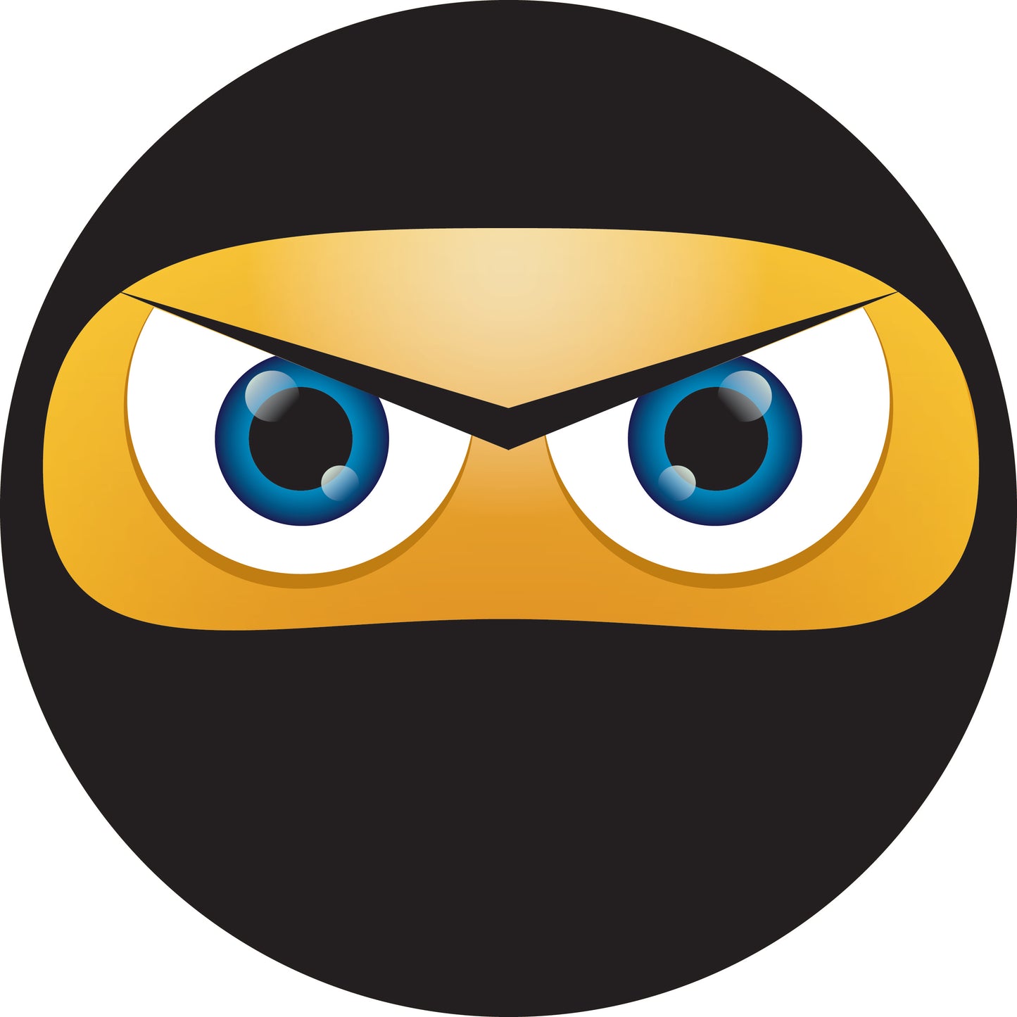 Autocollant smiley taille 2 - 60 cm F-SMI-10620