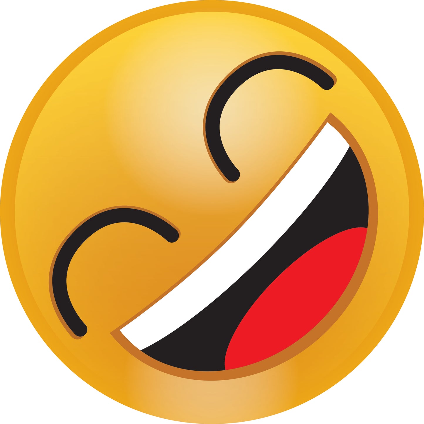 Autocollant smiley taille 2 - 60 cm F-SMI-10810