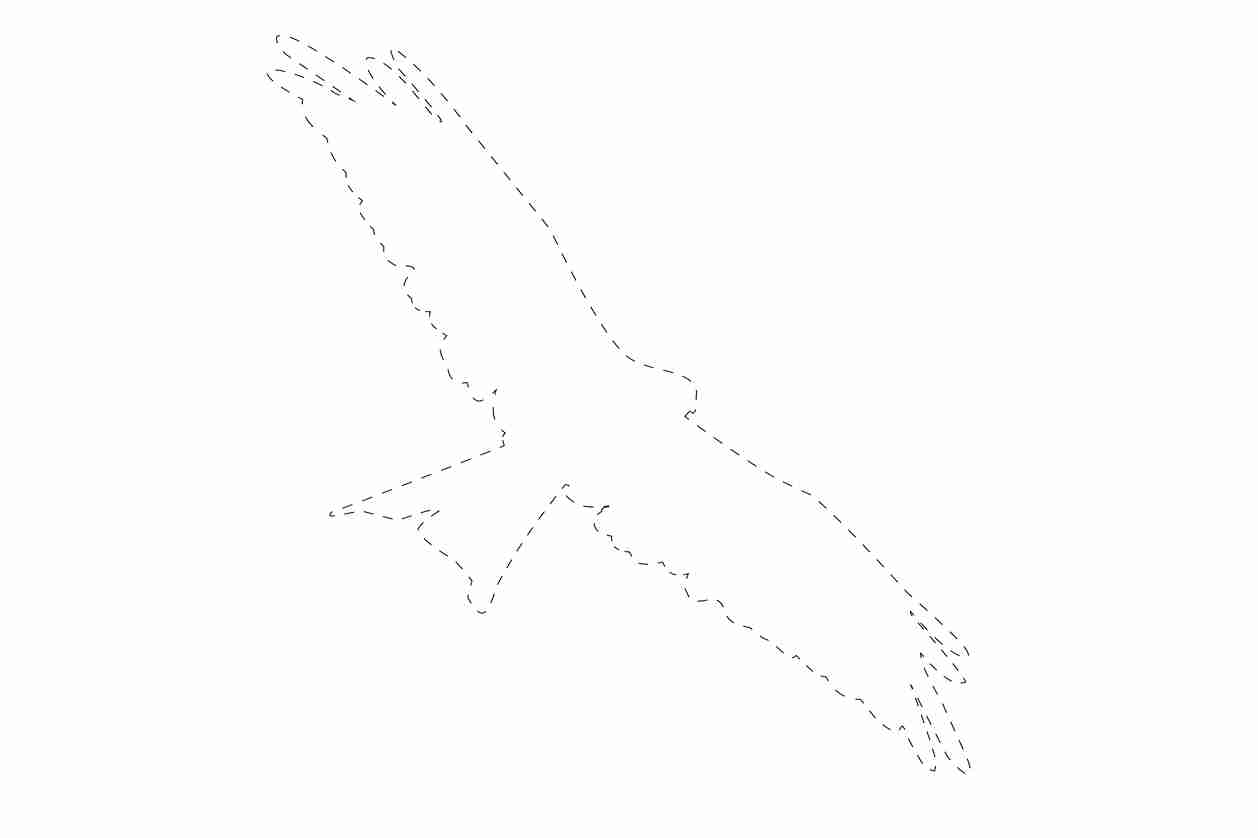 Autocollant de protection contre les oiseaux 10-50 cm ES-VOG-130-0, couleur blanche, en plastique résistant aux intempéries.