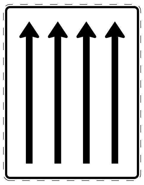 1 pièce de panneau de signalisation 2-15 cm F-Verk-521-32
