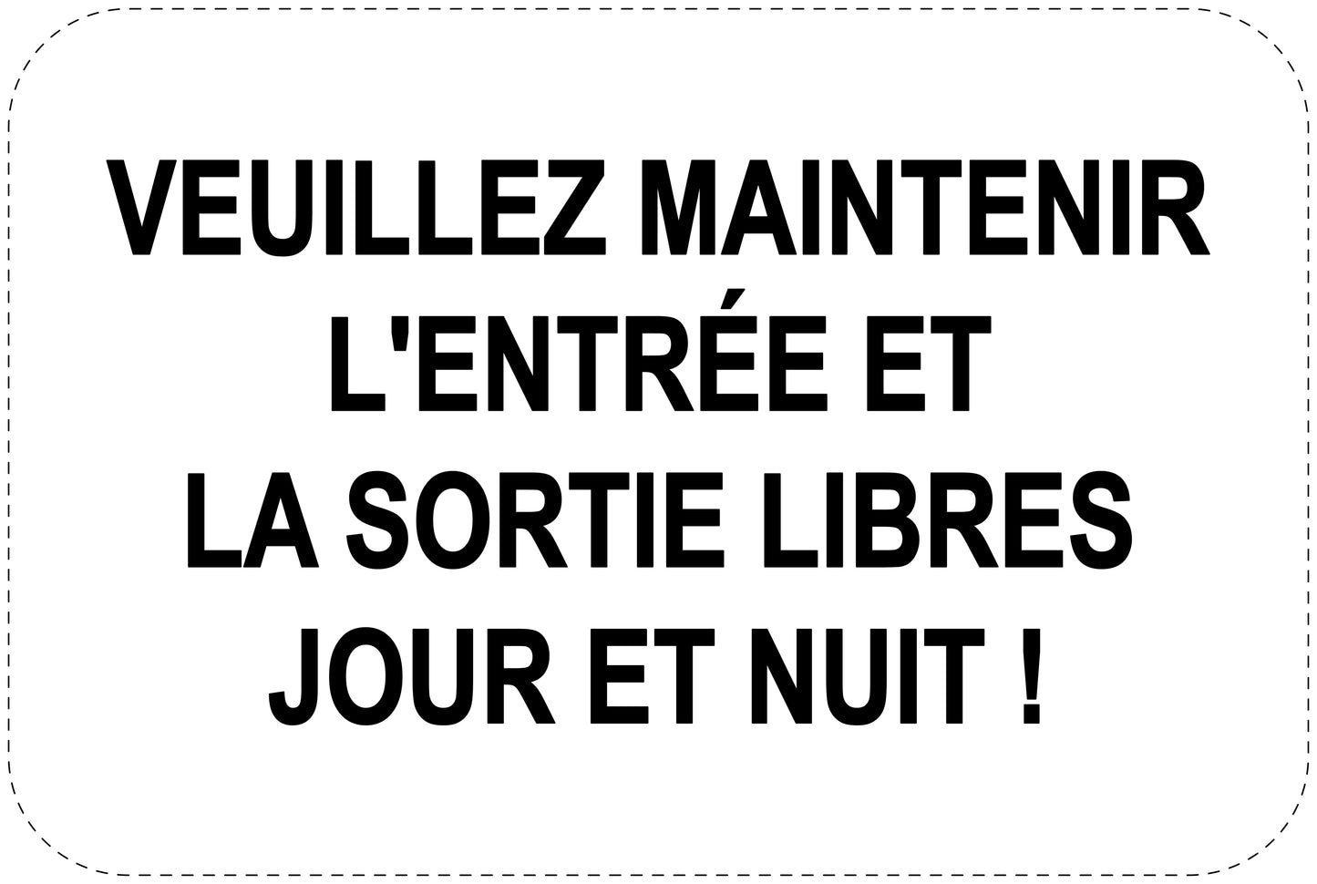 Panneaux d'interdiction de stationnement (stationnement interdit) noir comme autocollant F-PARKEN-10600-V-88