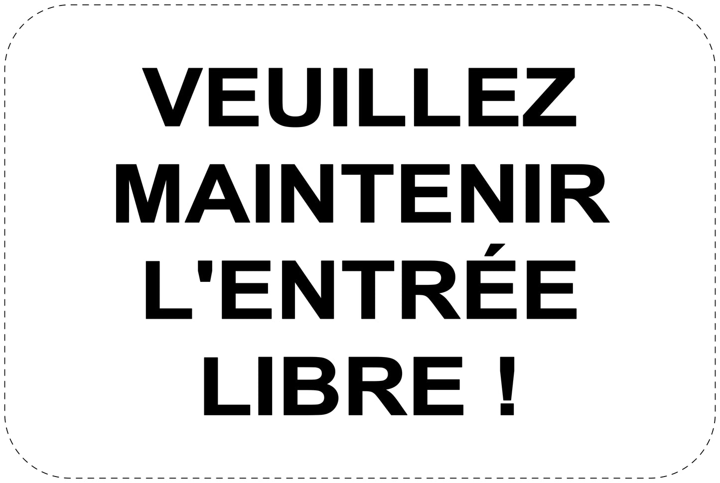 Panneaux d'interdiction de stationnement (stationnement interdit) noir comme autocollant F-PARKEN-10900-V-88