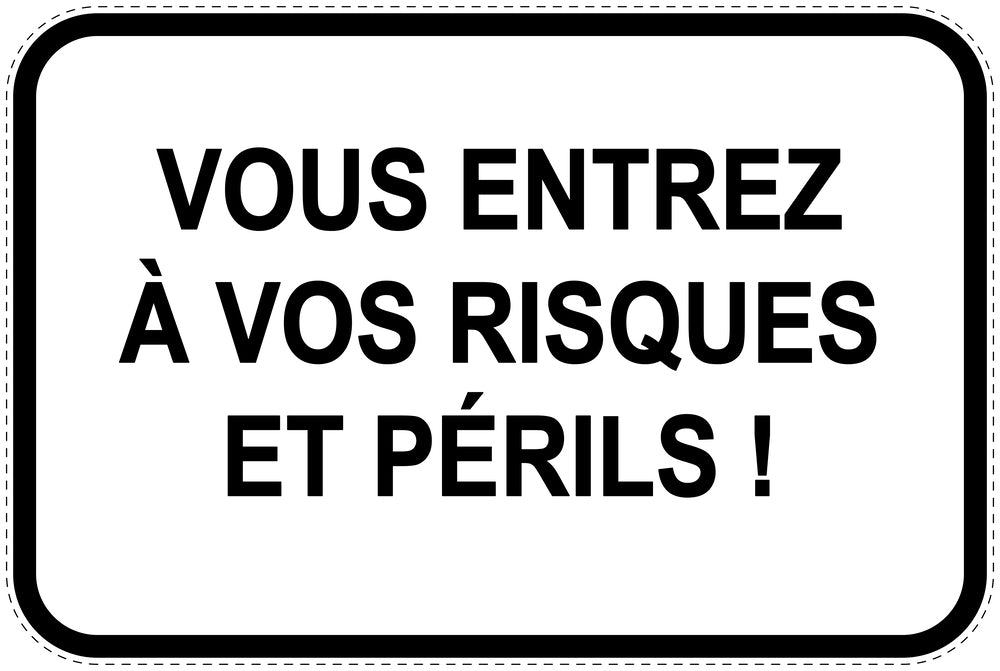Panneaux d'interdiction de stationnement (stationnement interdit) blancs comme autocollant F-PARKEN-11300-V-0