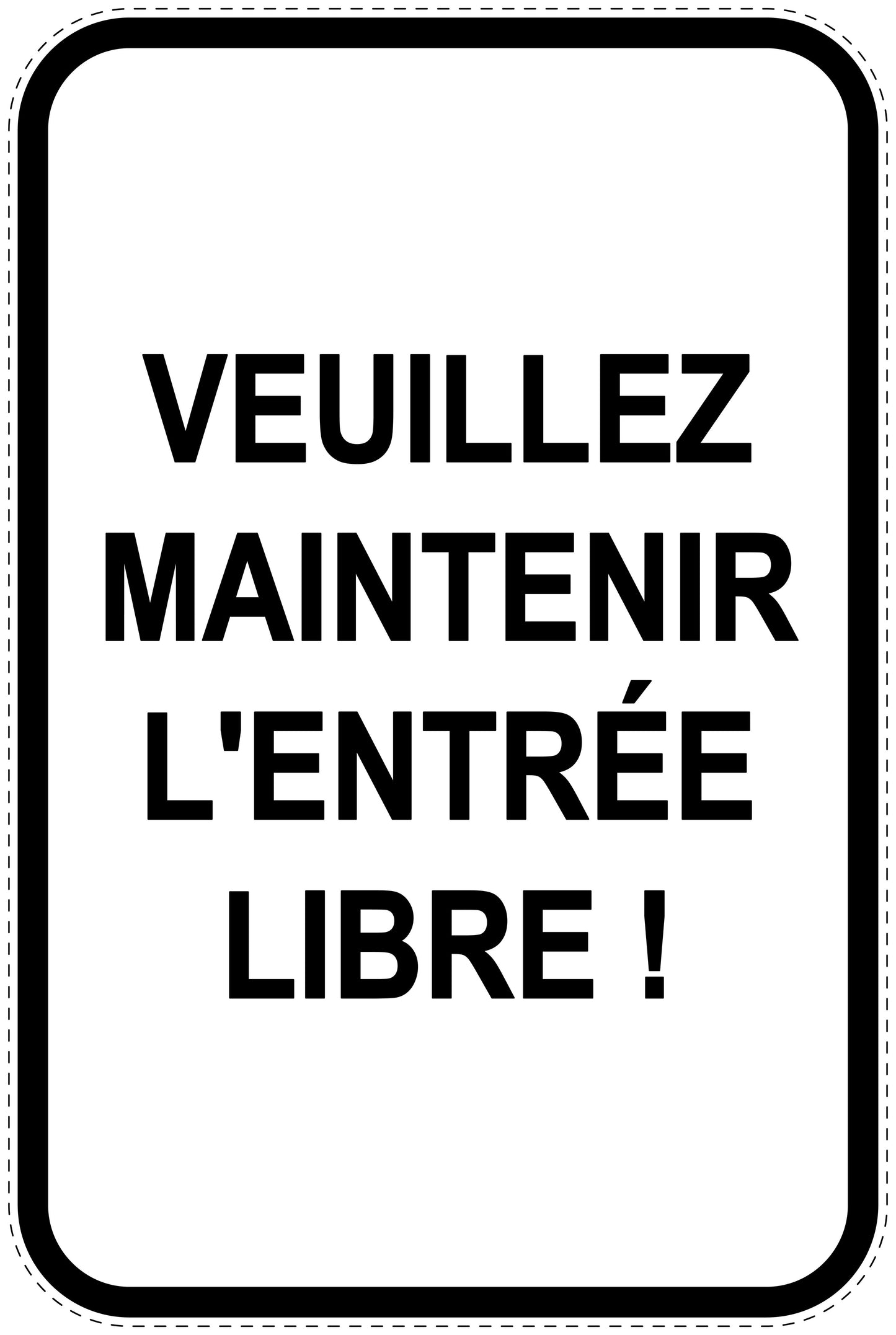 Panneaux d'interdiction de stationnement (stationnement interdit) blancs comme autocollant F-PARKEN-20900-H-0