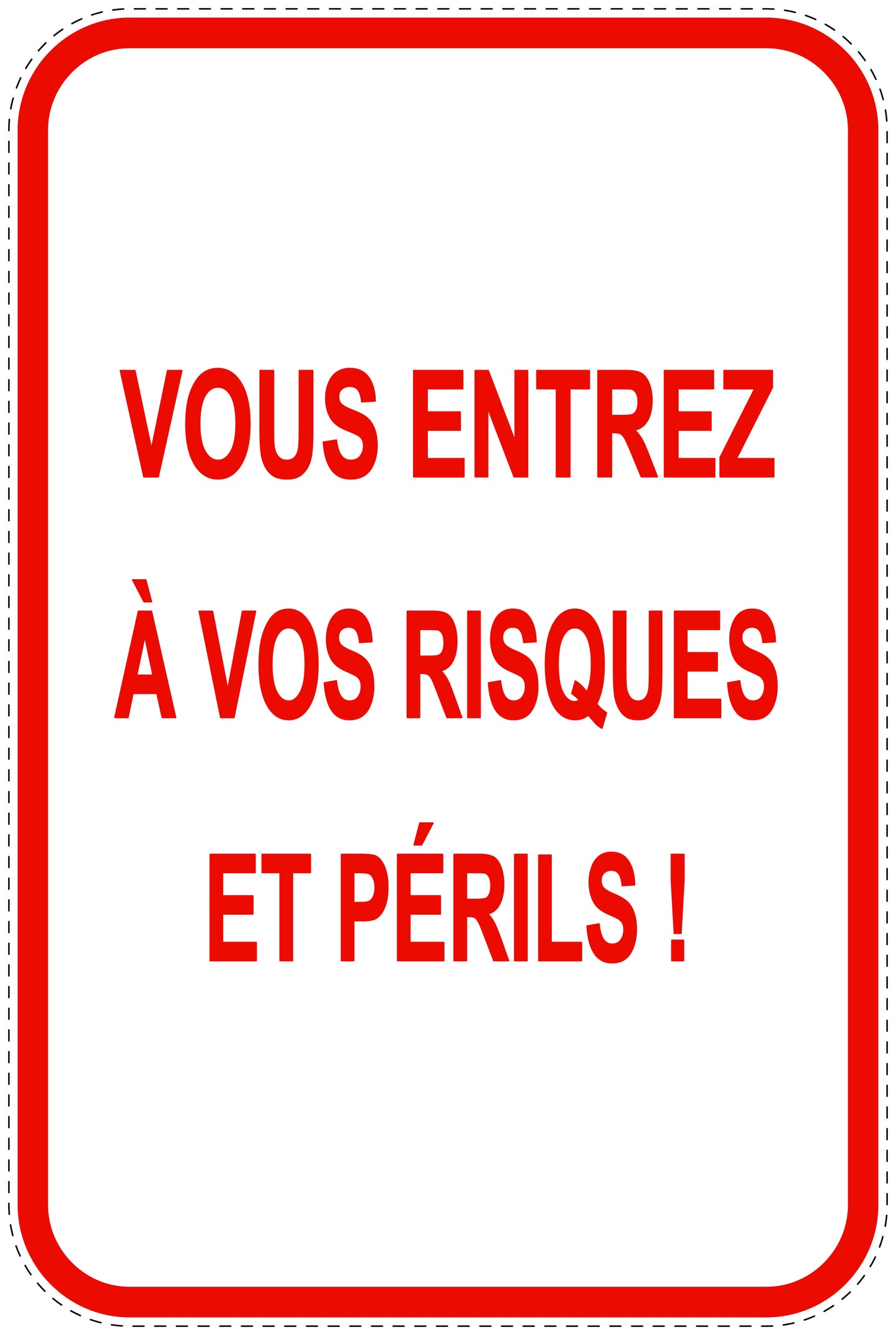 Panneaux d'interdiction de stationnement (stationnement interdit) rouge comme autocollant F-PARKEN-21300-H-14
