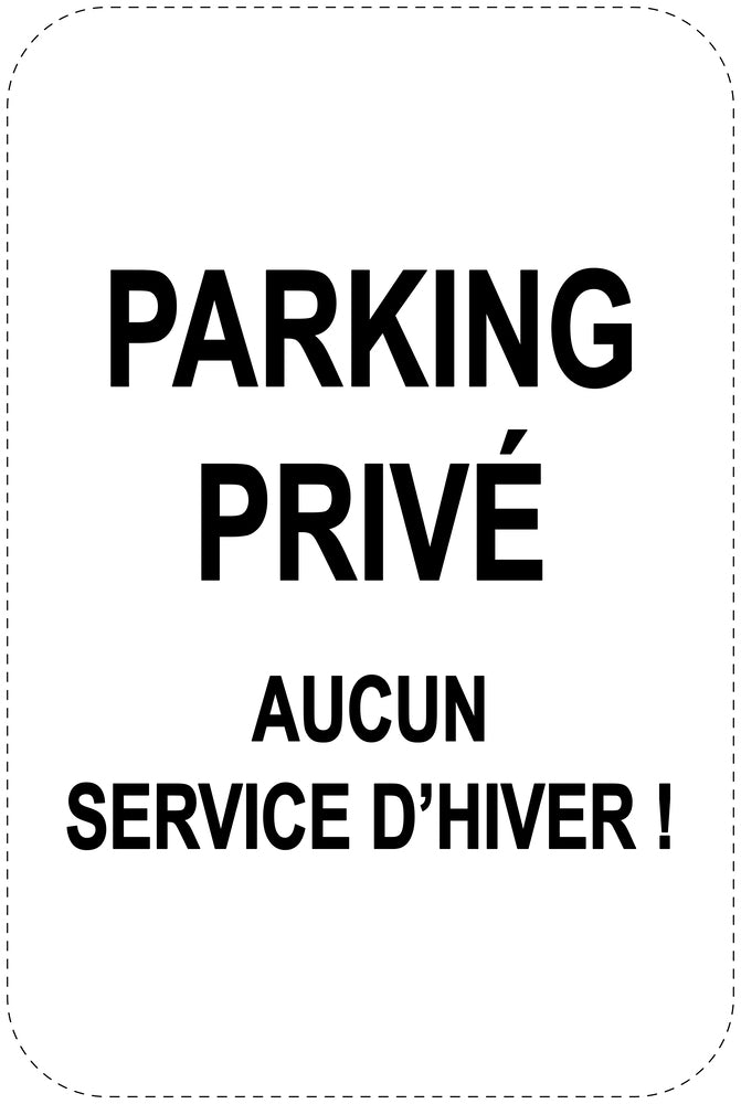 Panneaux d'interdiction de stationnement (stationnement interdit) noir comme autocollant F-PARKEN-21700-H-88
