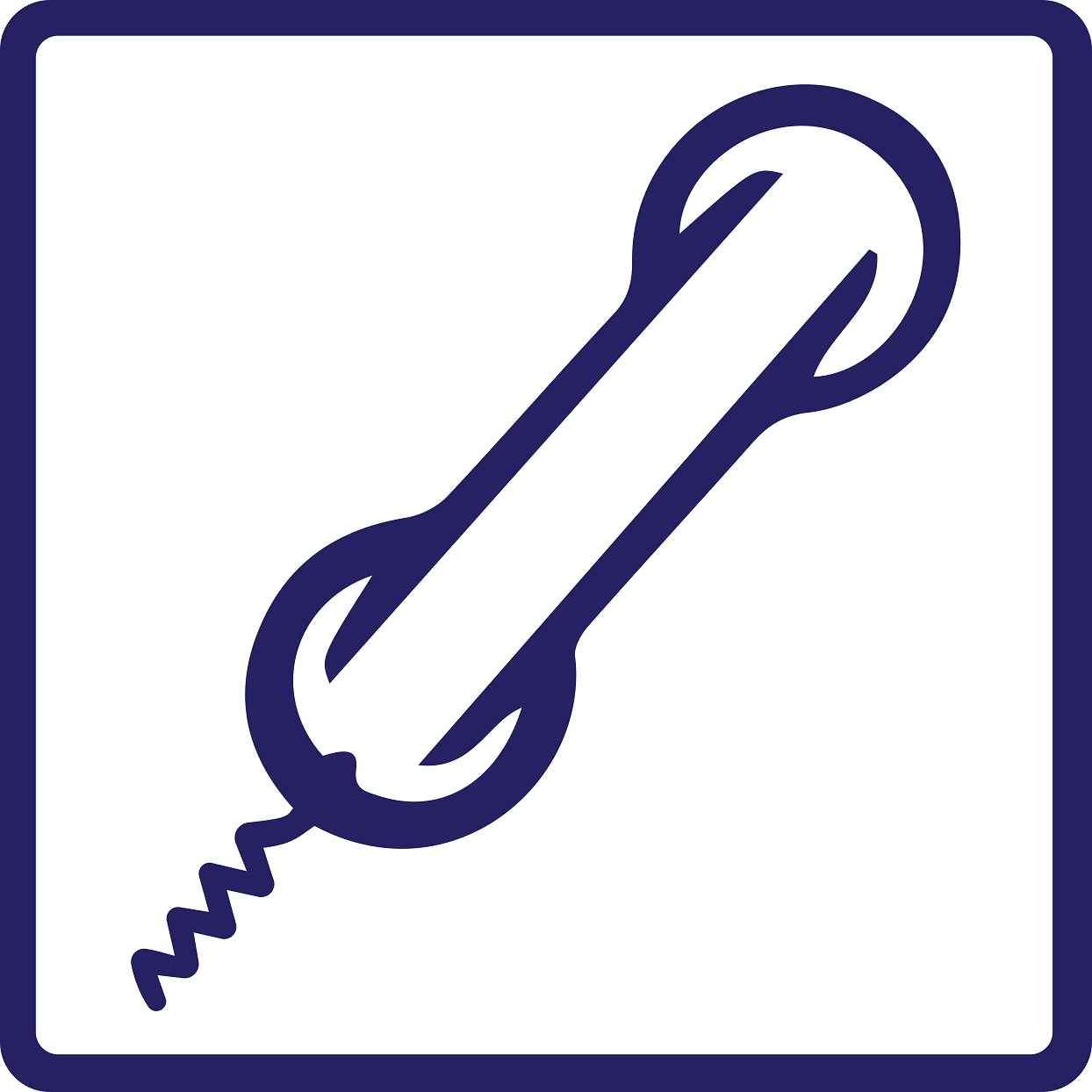 Pictogrammes de signalisation de bâtiment "Téléphone" 5-30 cm ES-PIKTO2600-44