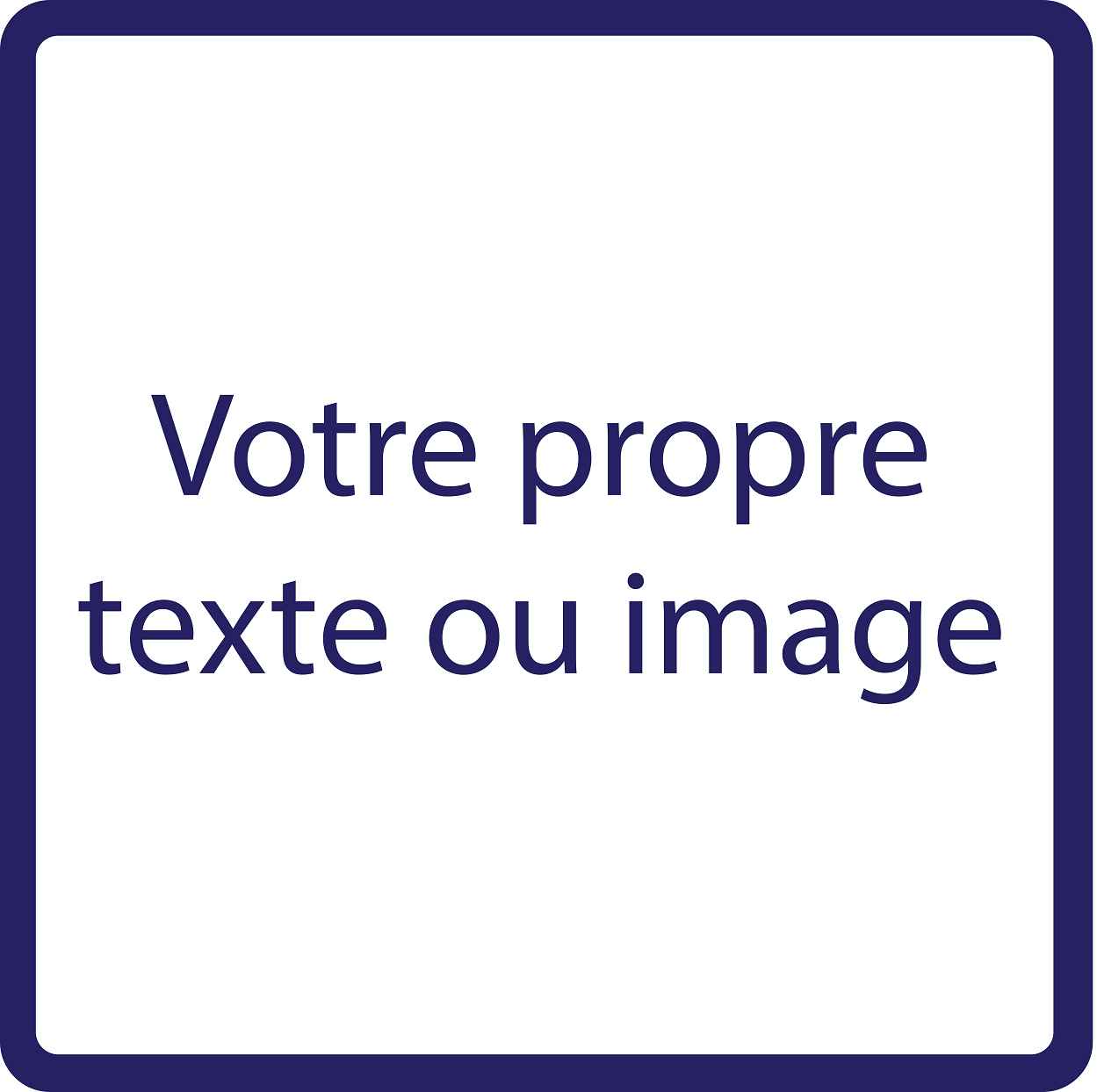 Pictogrammes de signalisation de bâtiment "Votre propre texte ou image" 5-30 cm ES-PIKTO4300-44