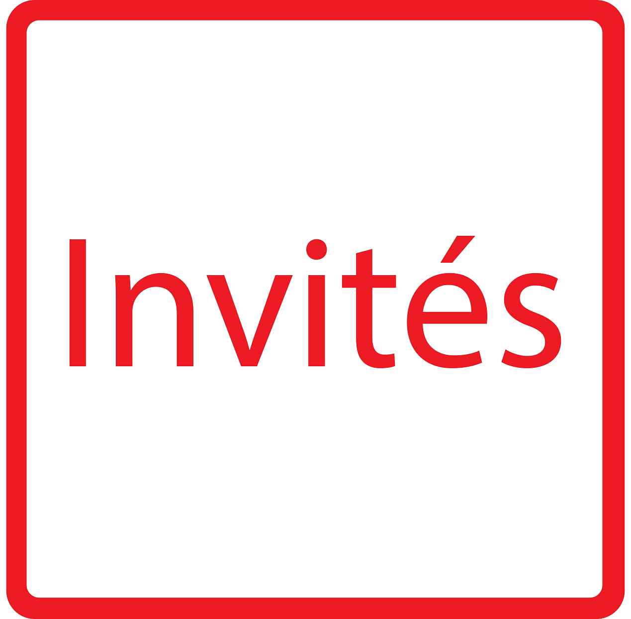 Pictogrammes de signalisation de bâtiment "Invités" 5-30 cm ES-PIKTO4310-14
