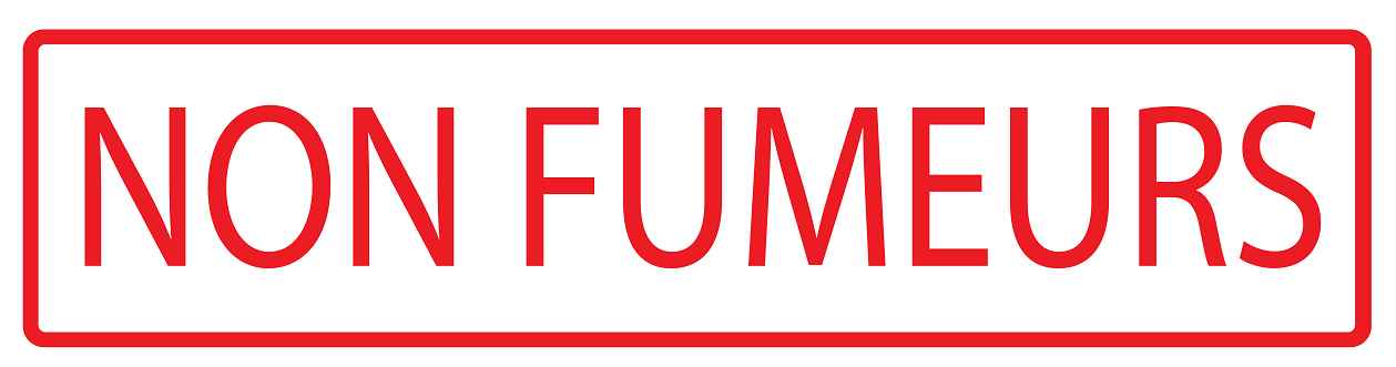Pictogrammes de signalisation de bâtiment "Non fumeurs" 5-30 cm ES-PIKTO4430-14