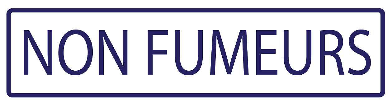 Pictogrammes de signalisation de bâtiment "Non fumeurs" 5-30 cm ES-PIKTO4430-44
