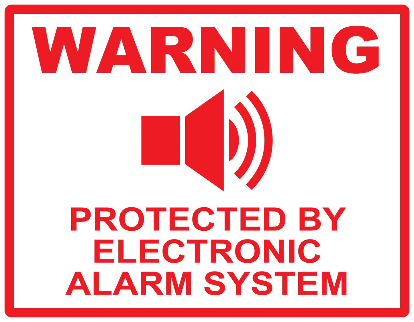 Autocollant d'alarme 2-7 cm EW-ALARM-H-10000-0 Matériau : transparent