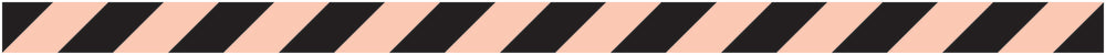 Autocollant "Bandes de sécurité" 20-80 cm rouge en plastique PVC F-STRIPES-10000-100x5-88-811