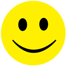 1000 autocollants souriants 2-10 cm, de grandes quantités à un prix très avantageux F-SMI-0090