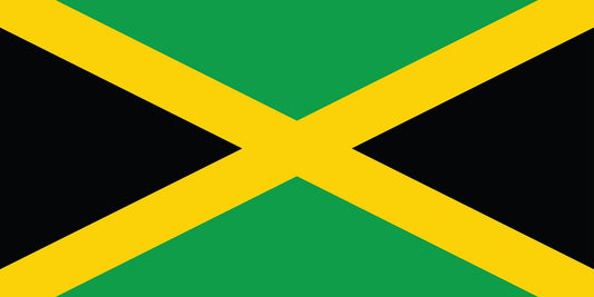 Autocollant drapeau de la Jamaïque 5-60cm Résistant aux intempéries F-FL-JAM