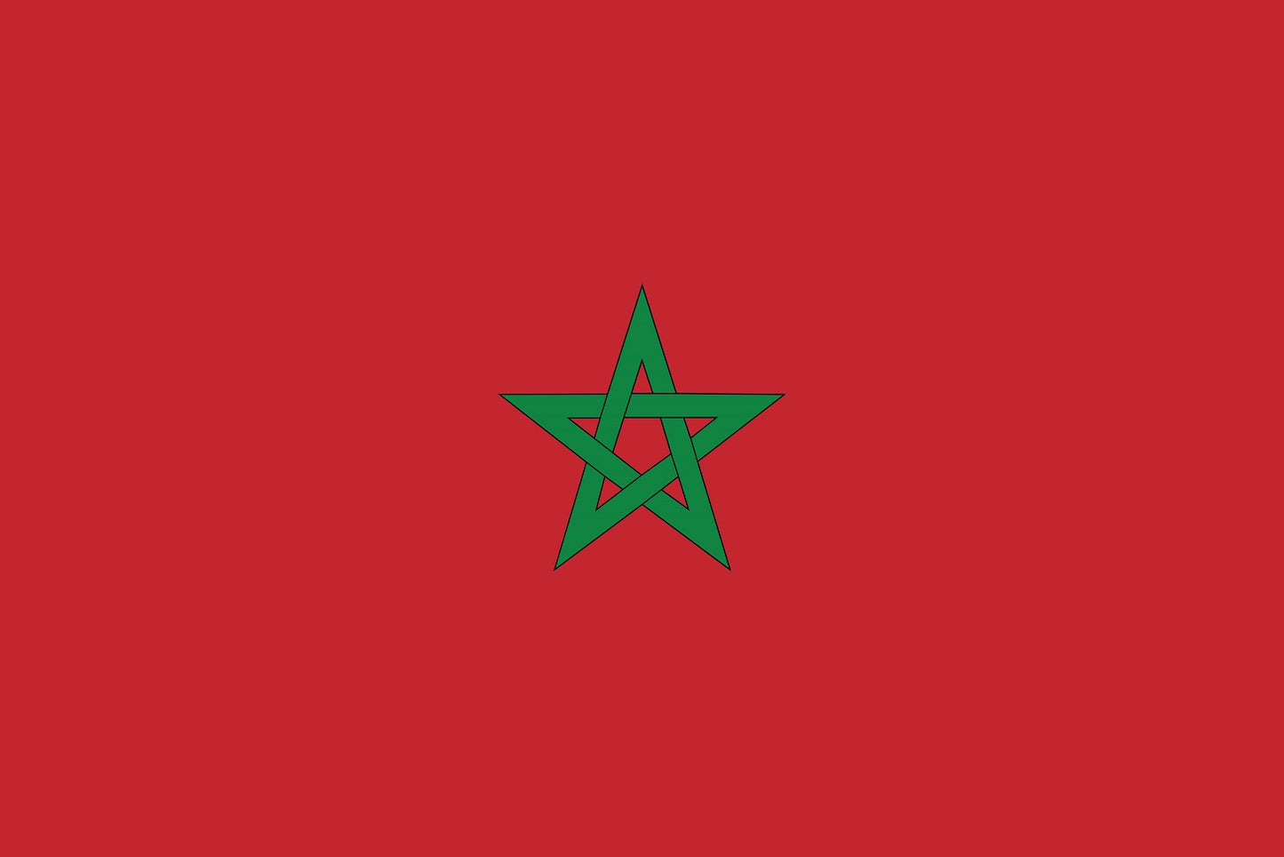 Autocollant drapeau du Maroc 5-60 cm Résistant aux intempéries F-FL-MRK