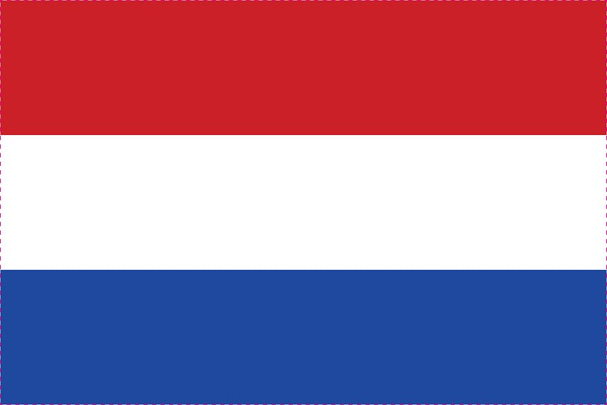 Autocollant drapeau des Pays-Bas 5-60 cm Résistant aux intempéries F-FL-NIE