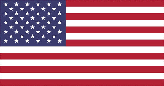 Autocollant drapeau des États-Unis 5-60cm Résistant aux intempéries F-FL-USA