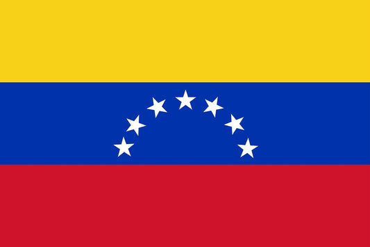 Autocollant drapeau du Venezuela 5-60cm Résistant aux intempéries F-FL-VNZ