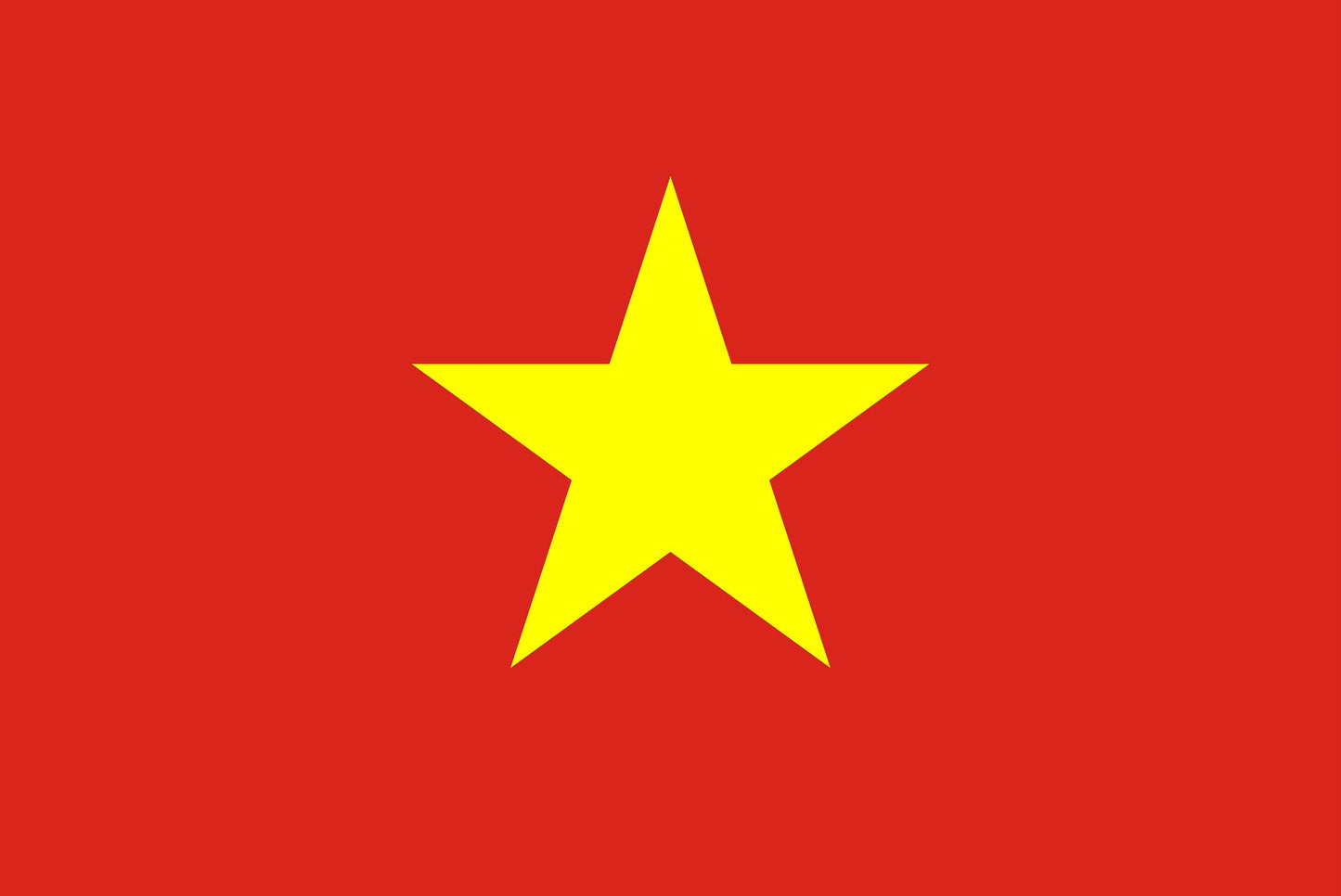 Autocollant drapeau du Vietnam 5-60cm Résistant aux intempéries F-FL-VTM