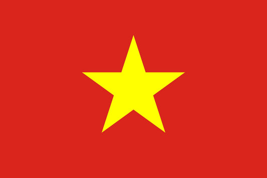 Autocollant drapeau du Vietnam 5-60cm Résistant aux intempéries F-FL-VTM