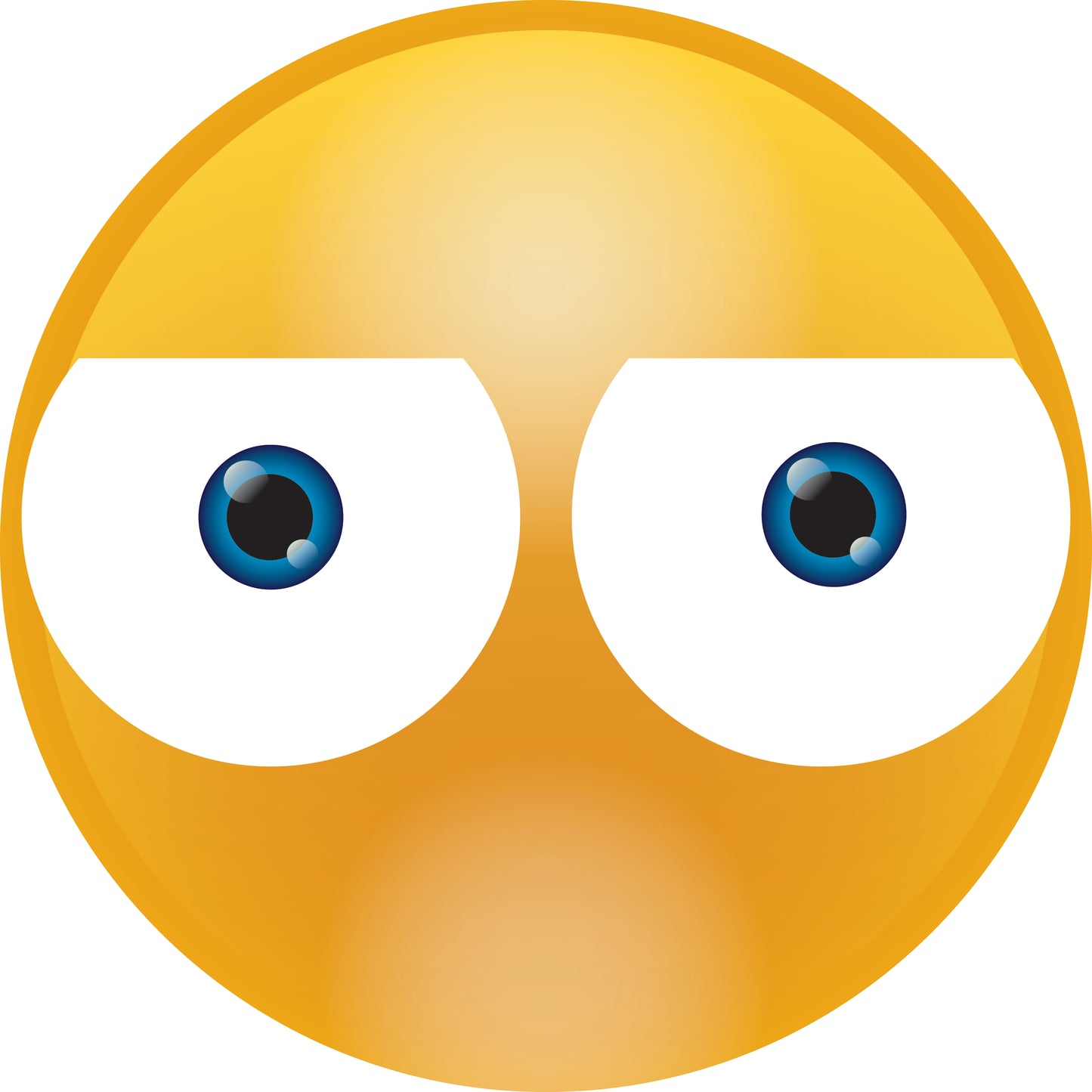 Autocollant smiley taille 2 - 60 cm F-SMI-10540