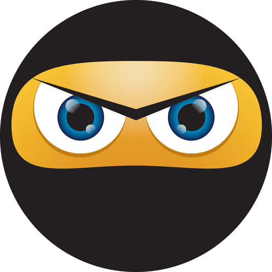 Autocollant smiley taille 2 - 60 cm F-SMI-10620