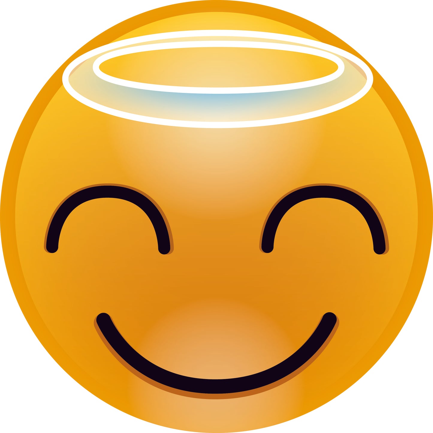 Autocollant smiley taille 2 - 60 cm F-SMI-10760