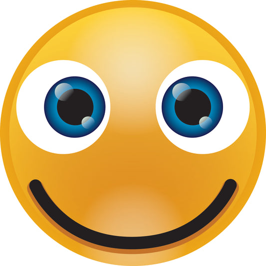 Autocollant smiley taille 2 - 60 cm F-SMI-10780