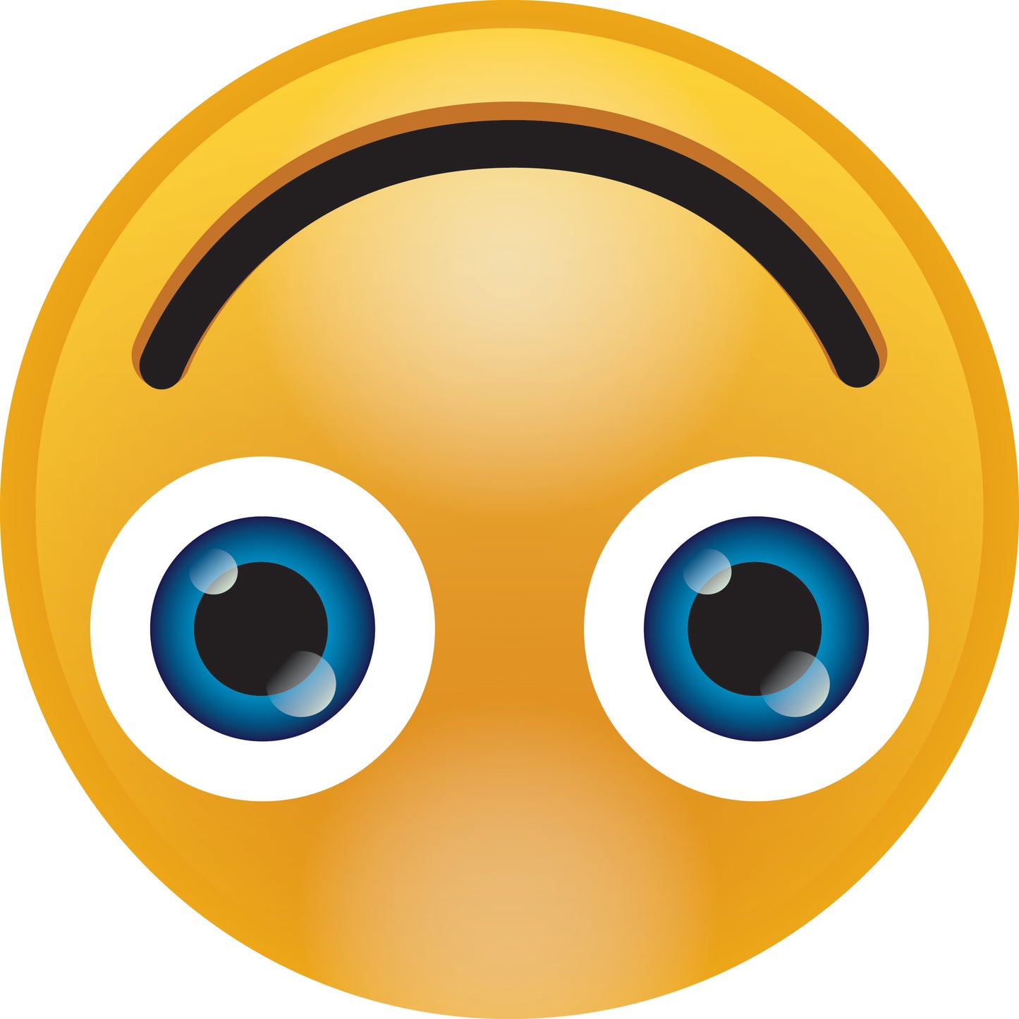 Autocollant smiley taille 2 - 60 cm F-SMI-10790
