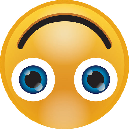 Autocollant smiley taille 2 - 60 cm F-SMI-10790