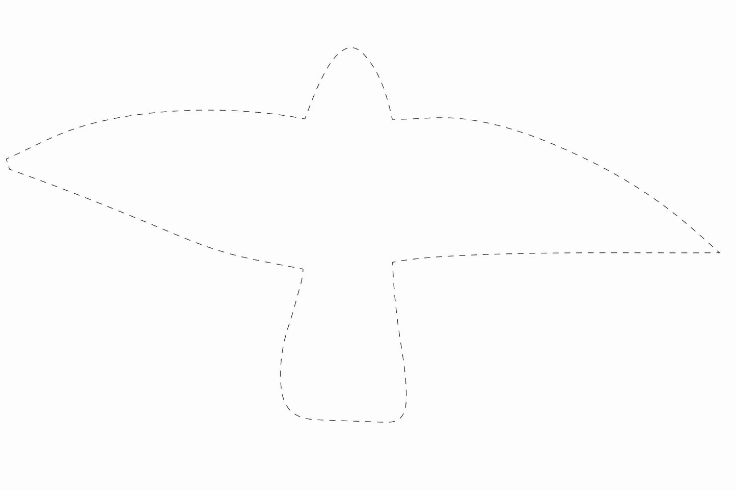 Autocollant de protection contre les oiseaux 10-50 cm ES-VOG-10-0, couleur blanche, en plastique résistant aux intempéries.