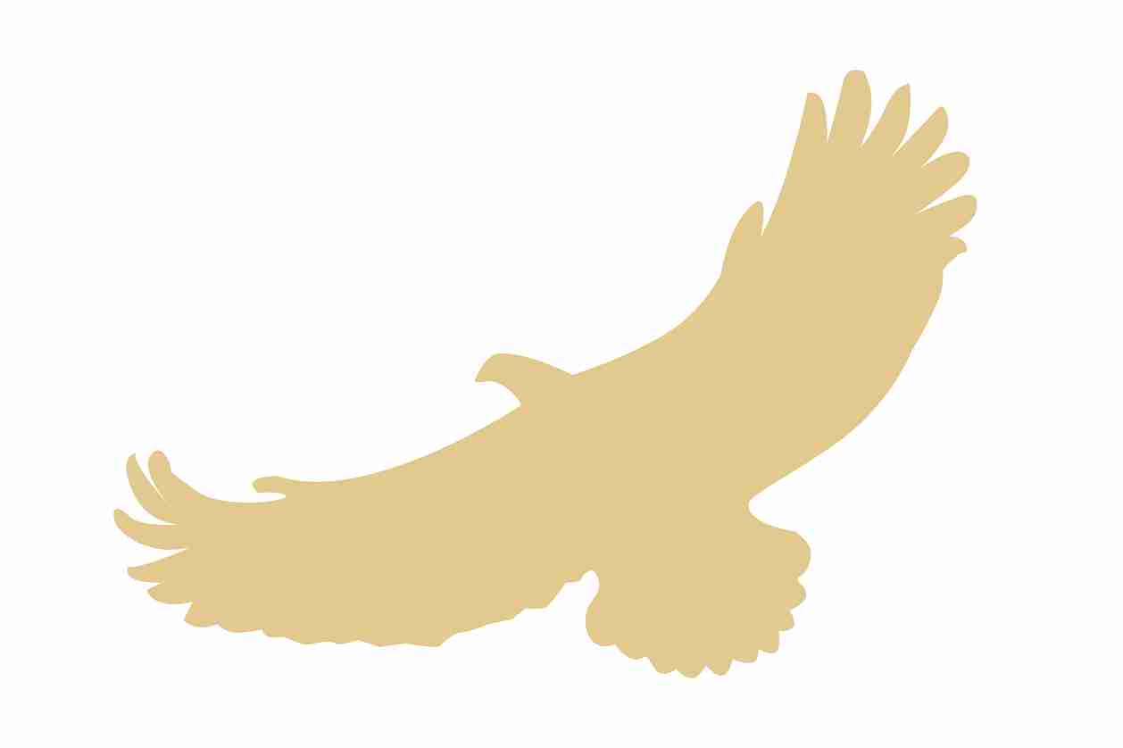 Autocollant de protection pour oiseaux 60–100 cm ES-VOG-110-GOG, or brillant, en plastique résistant aux intempéries.