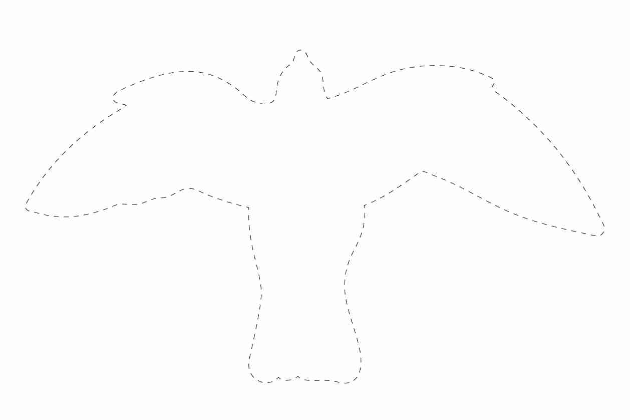 Autocollant de protection contre les oiseaux 60-100 cm ES-VOG-50-0, couleur blanche, en plastique résistant aux intempéries.