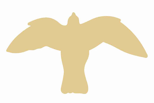 Autocollant de protection pour oiseaux 10–50 cm ES-VOG-50-GOG, or brillant, en plastique résistant aux intempéries.