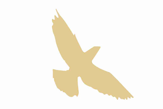 Autocollant de protection pour oiseaux 10–50 cm ES-VOG-70-GOG, or brillant, en plastique résistant aux intempéries.