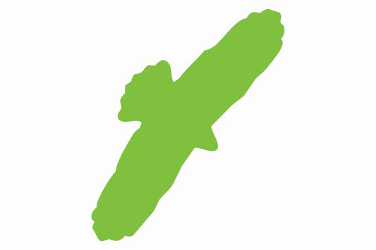 Autocollant de protection contre les oiseaux 10-50 cm ES-VOG-90-67, couleur verte, en plastique résistant aux intempéries.