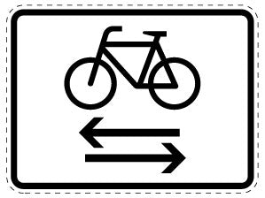 1 pièce de panneau de signalisation 2-15 cm F-Verk-1000-32