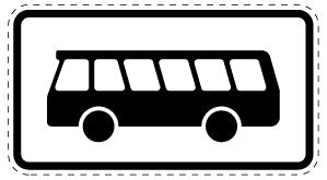 1 pièce de panneau de signalisation 2-15 cm F-Verk-1048-16