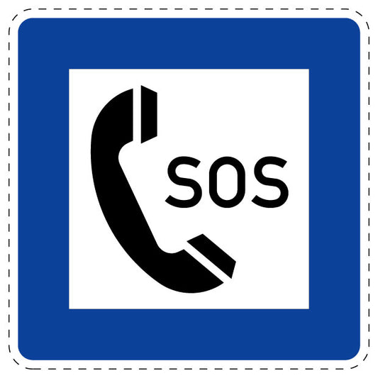 1 pièce de panneau de signalisation 20-70 cm  F-Verk-365-51