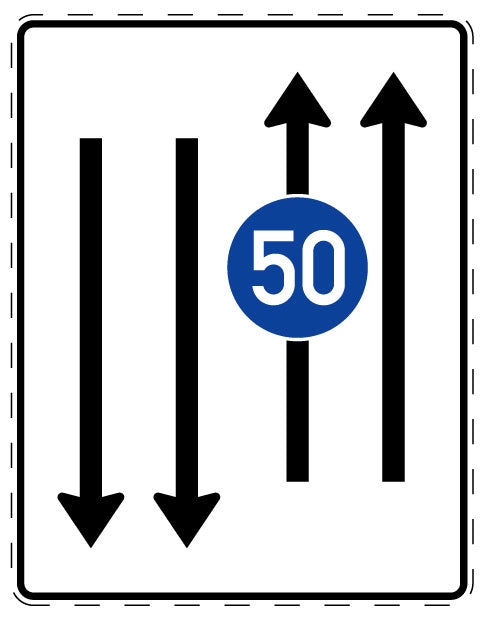 1 pièce de panneau de signalisation 2-15 cm F-Verk-526-33