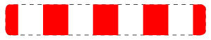 1 pièce de panneau de signalisation 20-70 cm F-Verk-600-34