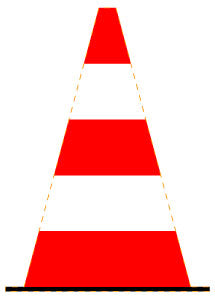 1 pièce de panneau de signalisation 2-15 cm F-Verk-610-42