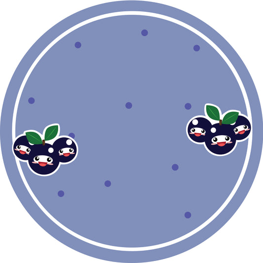 Autocollants de confiture, étiquettes de conservation, étiquettes ménagères, étiquettes rondes avec finition mate LHMAR17540-Berries Jabuticaba