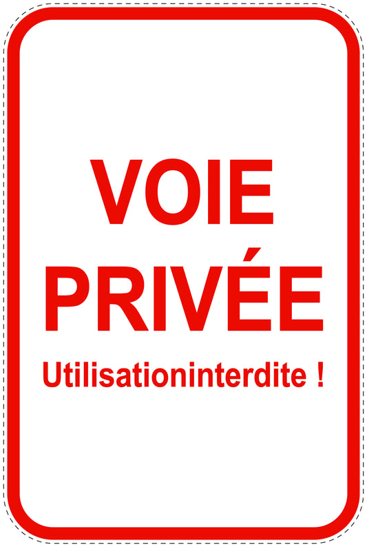 Panneaux d'interdiction de stationnement (stationnement interdit) rouge comme autocollant F-PARKEN-21900-H-14