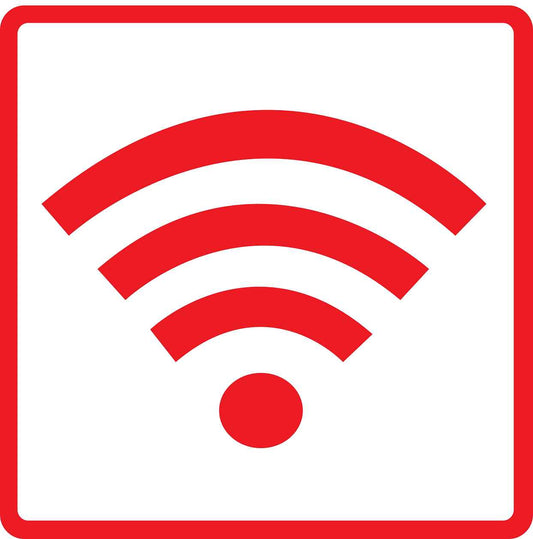 Pictogrammes de signalisation de bâtiment "Wifi" 5-30 cm ES-PIKTO5200-14