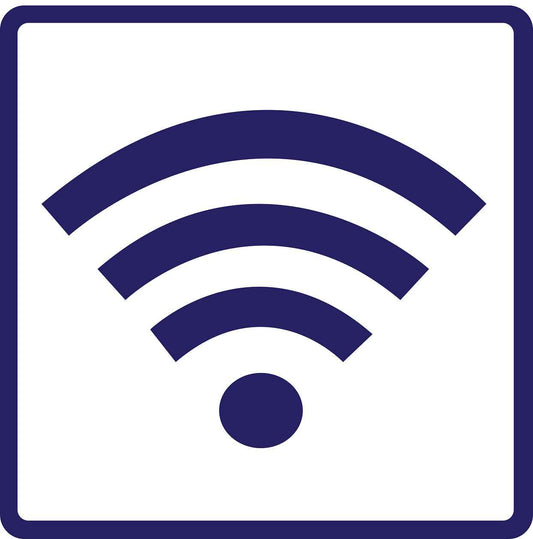 Pictogrammes de signalisation de bâtiment "Wifi" 5-30 cm ES-PIKTO5200-44