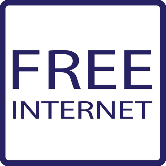 Pictogrammes de signalisation de bâtiment "Free Internet" 5-30 cm ES-PIKTO5240-44